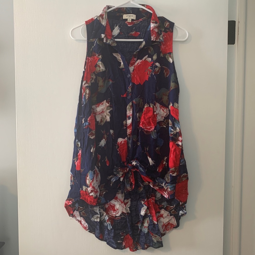 Floral Tank Top